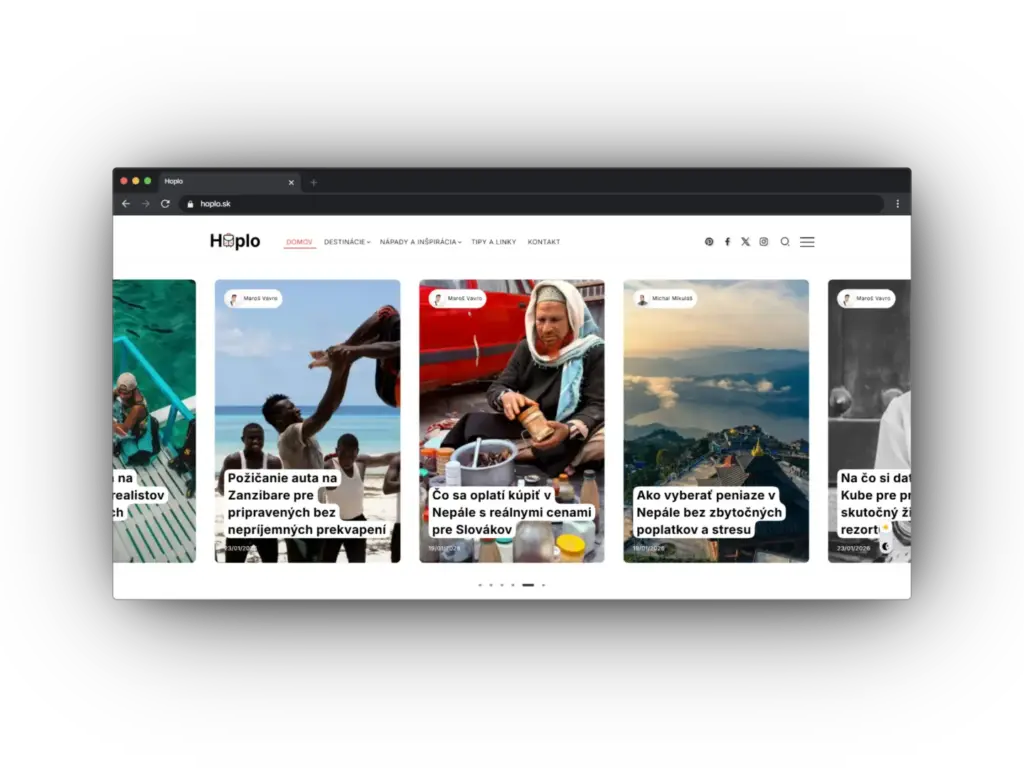 Poctivé WordPress webstránky s funkčným SEO, postavené na pevných základoch. Navrhnuté a realizované podľa vašich požiadaviek. 3 hoplo.sk