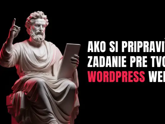 Ako si pripraviť zadanie pre tvorbu WordPress webu