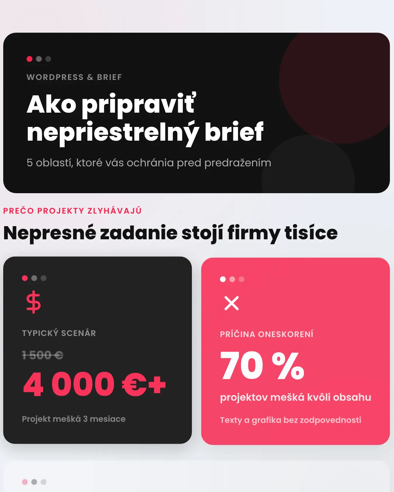 Ako si pripraviť zadanie pre tvorbu WordPress webu infografika 14
