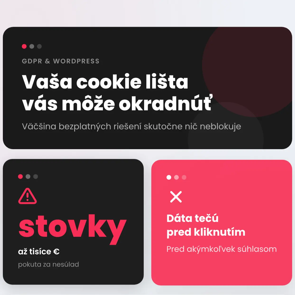 Ako riešiť GDPR a cookies na WordPress webe infografika 1