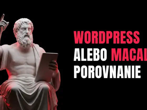 Wordpress alebo Macaly porovnanie