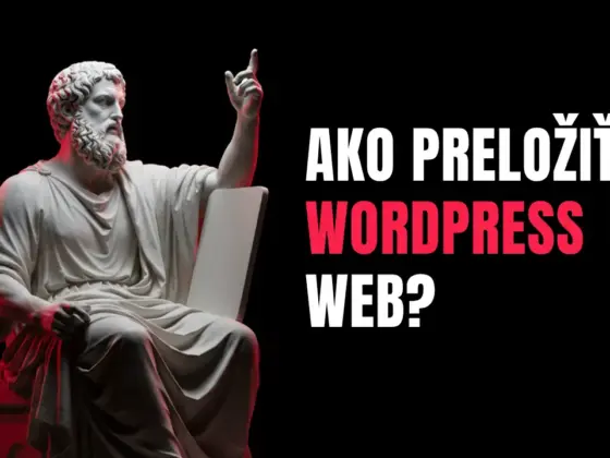 ako preložiť wordpress web